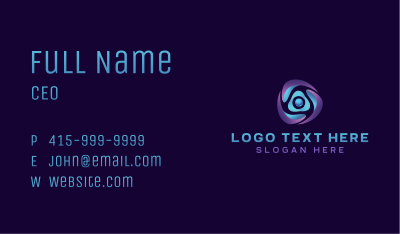 Cyber Tech Innovation Business Card Image Preview