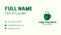 Herbal Tea Drink  Business Card Image Preview