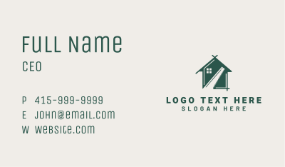 Contractor Hand Saw Tool Business Card Image Preview