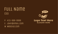 Hot Coffee Talk Business Card Image Preview