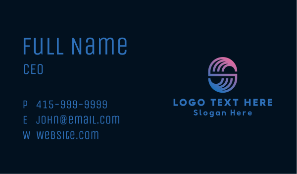 Boutique Letter S Business Card Design Image Preview