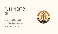 Landscaping Shovel Plant Business Card Image Preview