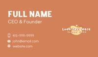 Cute Doodle Shapes Business Card Preview