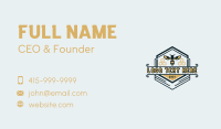 Honeycomb Wasp Beekeeper Business Card Design