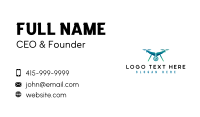 Quadcopter Camera Drone Business Card Image Preview