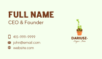 Herbal Power Plant  Business Card Image Preview