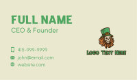 Skull Leprechaun Business Card Image Preview
