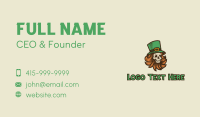 Skull Leprechaun Business Card Design