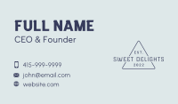 Hipster Apparel Clothing Business Card Image Preview