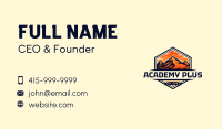 Mountain Summit Adventure Business Card Design