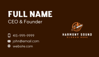 Chainsaw Logging Forestry Business Card Image Preview