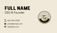 Skeleton Skull  Hair Business Card Preview
