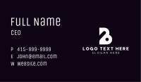 Agency Brand Letter B Business Card Image Preview