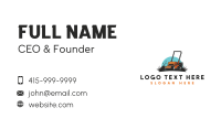 Lawn  Grass Mower  Business Card Preview