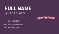 Creative Street Wordmark Business Card Image Preview