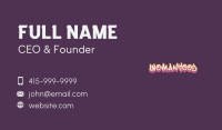 Creative Street Wordmark Business Card Image Preview