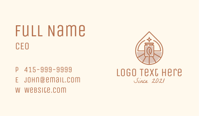 Candle Fragrance Oil  Business Card Image Preview