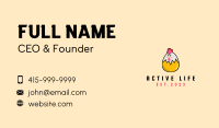 Chicken Egg Mascot Business Card Image Preview
