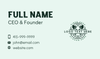 Lawn Shovel Landscaping Business Card Design