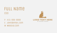 Wild Red Panda Business Card Image Preview