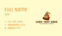 Tough Wasp Mascot Business Card Image Preview