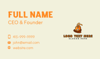 Tough Wasp Mascot Business Card Image Preview