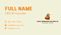 Tough Wasp Mascot Business Card Image Preview