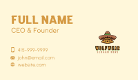 Mexican Nacho Skull Business Card Image Preview