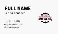 Auto Car Detailing Business Card Preview