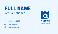 Safe Search Turret Business Card Image Preview