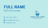 Faucet Pipe Plumbing Business Card Image Preview