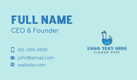 Faucet Pipe Plumbing Business Card Design