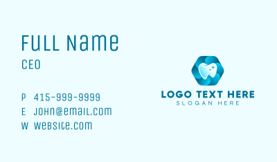 Teeth Dental Dentistry Business Card Image Preview