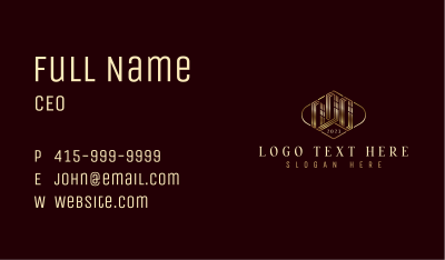 Luxury Realty Residence Business Card Image Preview