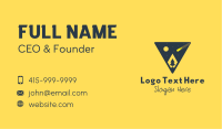 Triangle Star Gazing Camp Business Card Image Preview