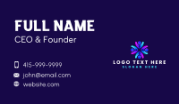 Human Resources Employee Business Card Design