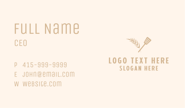 Organic Food Wordmark Business Card Design Image Preview