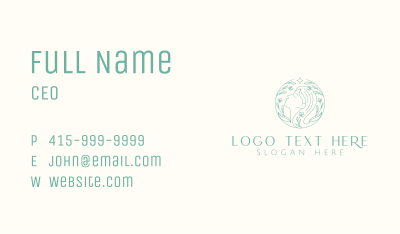 Nature Garden Goddess Business Card Image Preview