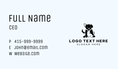 Animal Pet Veterinary  Business Card Image Preview