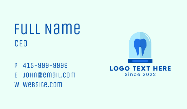 Tooth Dentistry Clinic Business Card Design Image Preview