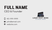 Car Automotive Sedan Business Card Design