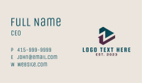 Generic Triangle Letter Z Business Card Image Preview