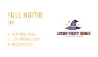 Magical Wizard Hat Business Card Image Preview