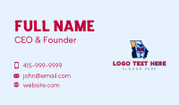 Georgia Formal Bow Tie Business Card Preview