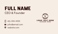 Woodworking Circular Saw Business Card Image Preview