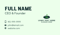 Vinyl Golf Course Business Card Image Preview