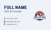 Mountain Forest Camper Business Card Design