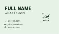 Armchair Plant Furniture Business Card Image Preview