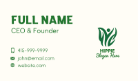 Plant Person Environmentalist Business Card Image Preview