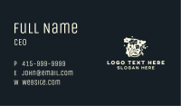 Spain Map Florals Business Card Image Preview